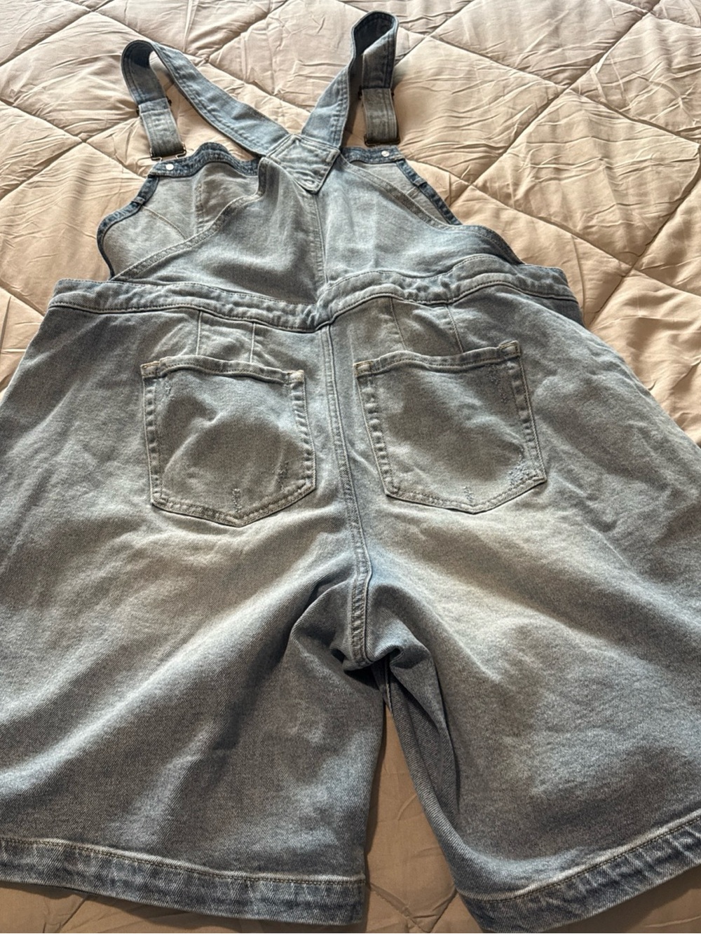 Lane Bryant Light Blue Denim Overalls - Picture 4 of 7